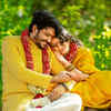Article image for: <i class="tbold">vasishta</i> Simha & Hariprriya make it official, share engagement pictures with fans