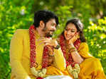 Vasishta Simha & Hariprriya make it official, share engagement pictures with fans