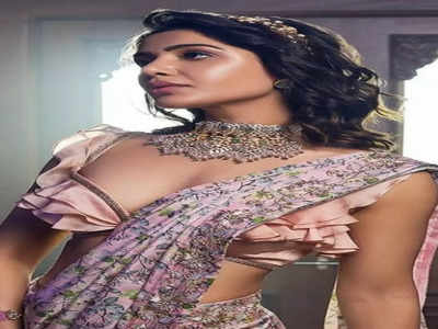 Shaakuntalam' actress Samantha Ruth Prabhu's hot sari collection