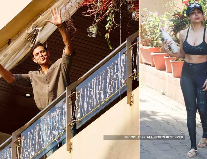 #ETimesSnapped: From Hrithik Roshan to Malaika Arora, paparazzi pictures of your favourite celebs
