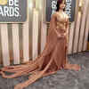 Wednesday star Jenna Ortega arrives for the Globes