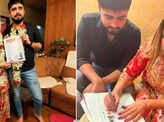 Pictures of Rakhi Sawant go viral as she secretly ties the knot with boyfriend Adil Khan Durrani