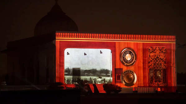 The first sound and light show to showcase live actors and hi-tech projection mapping tech