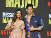 Sidharth Malhotra and Rashmika Mandanna dazzle at Mission Majnu trailer launch