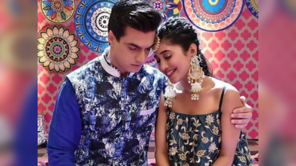 Shivangi Joshi and Mohsin Khan