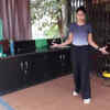 An outdoor kitchenette