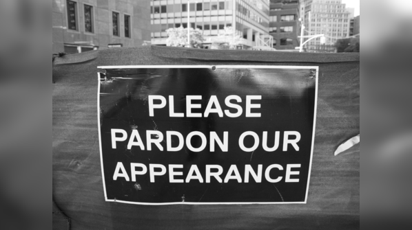 “Pardon me”