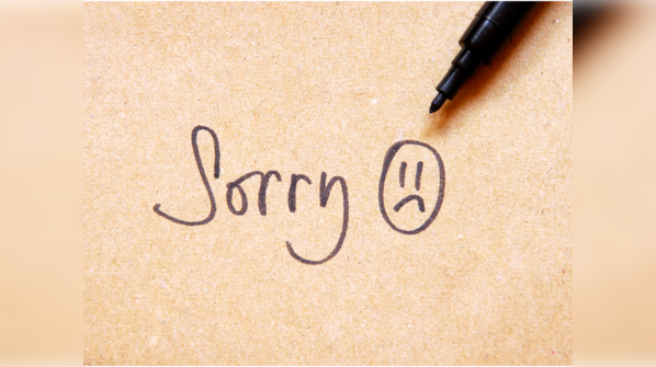Use these phrases instead of sorry