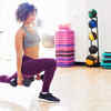Lunge crunch