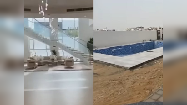 From a spacious hallway to a private in-house swimming pool: A look at Abdu Rozik’s luxurious new bungalow in Dubai
