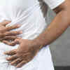 People with stomach ache