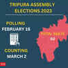 Polling in Tripura on February 16