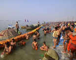 Magh MelDevotees throng Magh Mela in Prayagraj