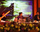 Delhiites enjoy a musical event with Bickram Ghosh