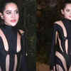 Article image for: Urfi Javed does it yet again, stuns fans in a black cutout <i class="tbold">bodysuit</i>