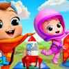 Article image for: English Nursery Rhymes: Kids Video Song in English 'Short and Tall - Opposites'