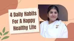 
4 Daily Habits For A Happy Healthy Life
