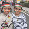 Fans before the India match at Kalinga stadium