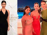Suhana Khan is a sight to behold in black and pink outfits as she parties with Kendall Jenner in Dubai