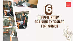 
6 upper body training exercises for women
