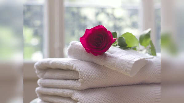 Keep a towel or two ready