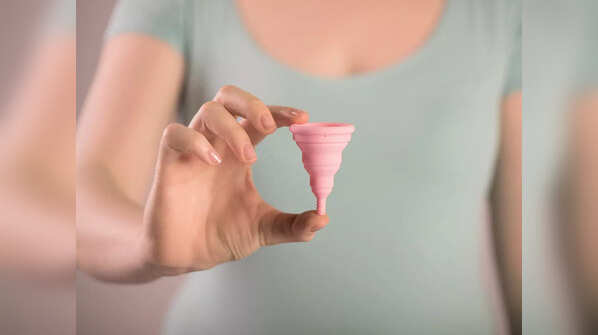 Use a menstrual cup or a tampon