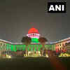 Supreme Court illuminated in tricolour on the eve of Republic Day