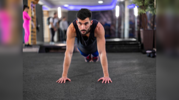 Doing push ups with hands turned in