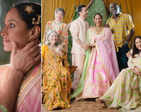 Inside pictures from designer Masaba Gupta and actor Satyadeep Misra’s intimate wedding ceremonies!