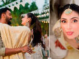 New pictures from KL Rahul and Athiya Shetty’s mehendi ceremony are straight out of a fairy tale!