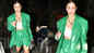 Malaika Arora flaunts her glamorous look in a green blazer and matching shorts; netizens react