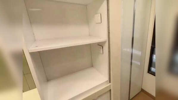 Shelves for the kitchen equipment
