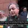 Article image for: Looks like BJP govt is conducting its next election campaign through President Murmu: Shashi Tharoor