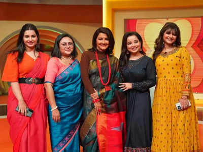 Didi No. 1 to welcome Rooqma Ray, Priyanka Bhattacharjee, Angana Roy and  Kaushiki Guha; see BTS pics | The Times of India