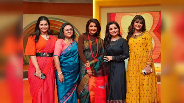'Didi No. 1' to welcome Rooqma Ray, Priyanka Bhattacharjee, Angana Roy and Kaushiki Guha; see BTS pics