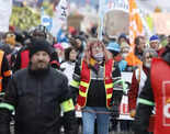 From slogans, banners and speeches; millions protest against pension reform in France 