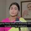 Article image for: YSR Telangana Party chief YS Sharmila dares CM KCR to walk in her padyatra