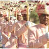 Delhi's brass band heads into venue to commence wedding celebrations