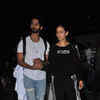 Shahid Kapoor and Mira Rajput spotted at the Mumbai airport