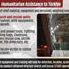 India sends humanitarian aid to quake-hit Turkey and Syria under 'Operation Dost'