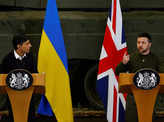 Ukraine's President Volodymyr Zelenskiy visits Britain