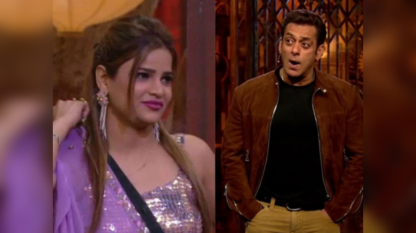Getting reprimanded by Salman Khan