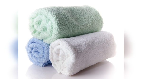 Use a soft towel to dry the area