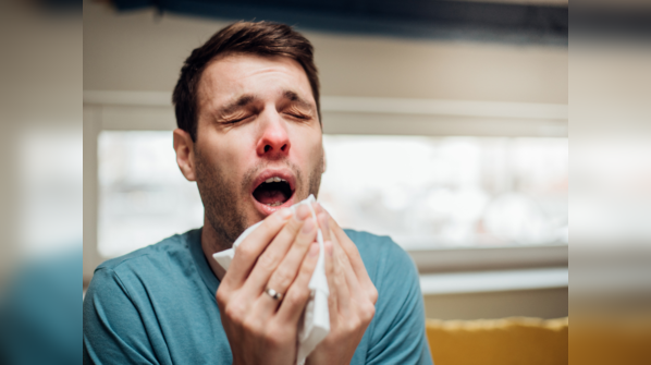 The rise in cold and flu cases: