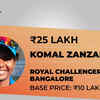 Komal joins RCB