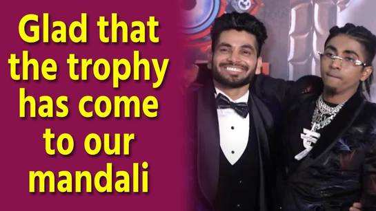 Shiv Thakare: Glad that the 'Bigg Boss 16' trophy has come to our mandali
