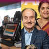 Article image for: Anupam Kher sells tickets of 'Shiv Shastri Balboa' at movie theatre, calls it great experience