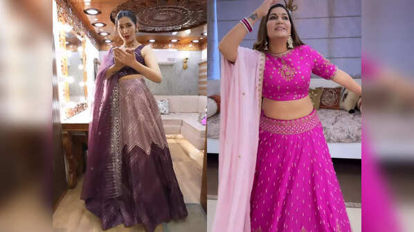 Grooving in desi outfits