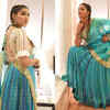 Glammed up for garba show