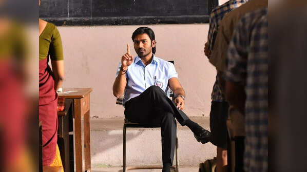 Dhanush as a teacher